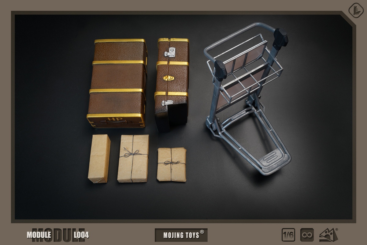 [สั่งจอง]mOjingToys Module series L004 1/6 : Harry Potter Platform Nine and Three-Quarters DIORAMA BASE]