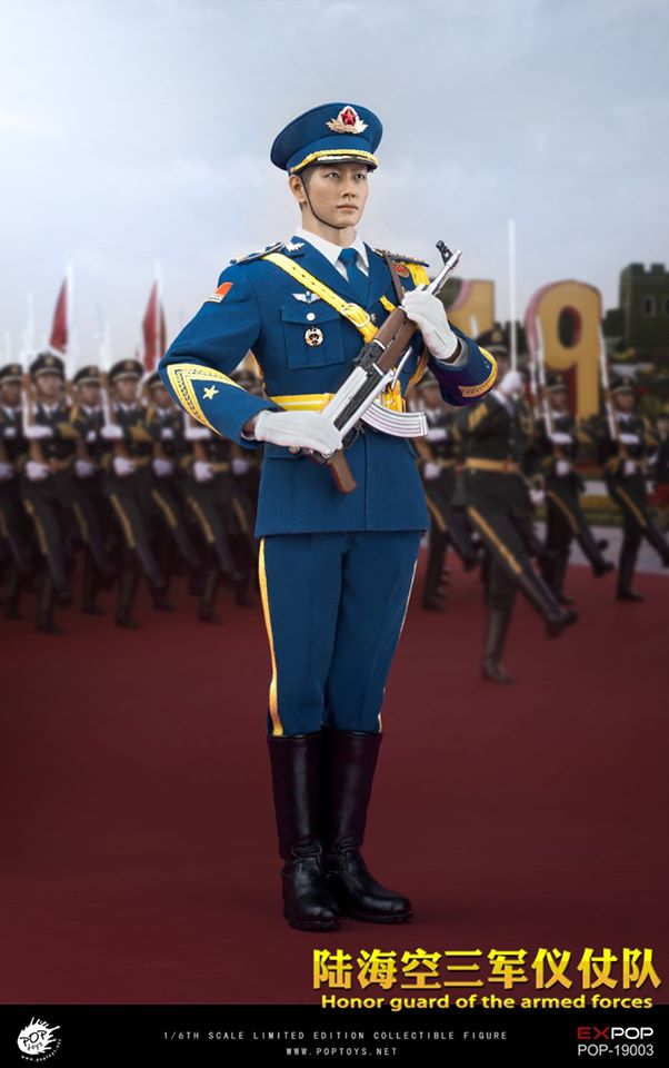 [สั่งจอง]ทหารกองเกียรติยศ 3 เหล่าทัพ แห่งกองทัพปลดปล่อยประชาชนจีน