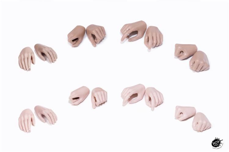 [สั่งจอง]POPTOYS 1/6 92003/92004 A/B/C,92005/92006 A/B/C Super flexible female body (Plastic Joints)