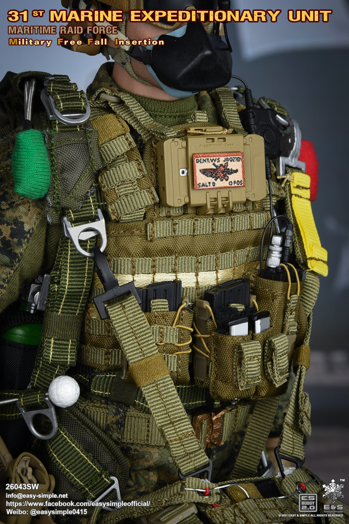 [สั่งจอง]Easy&Simple 26043S : 31ST MEU MRF Military Free Fall Insertion