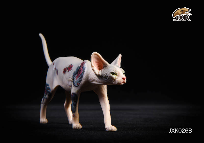 [สั่งจอง]JxK.Studio Jxk026A/b 1/6 Scale Sphynx cat tattoo