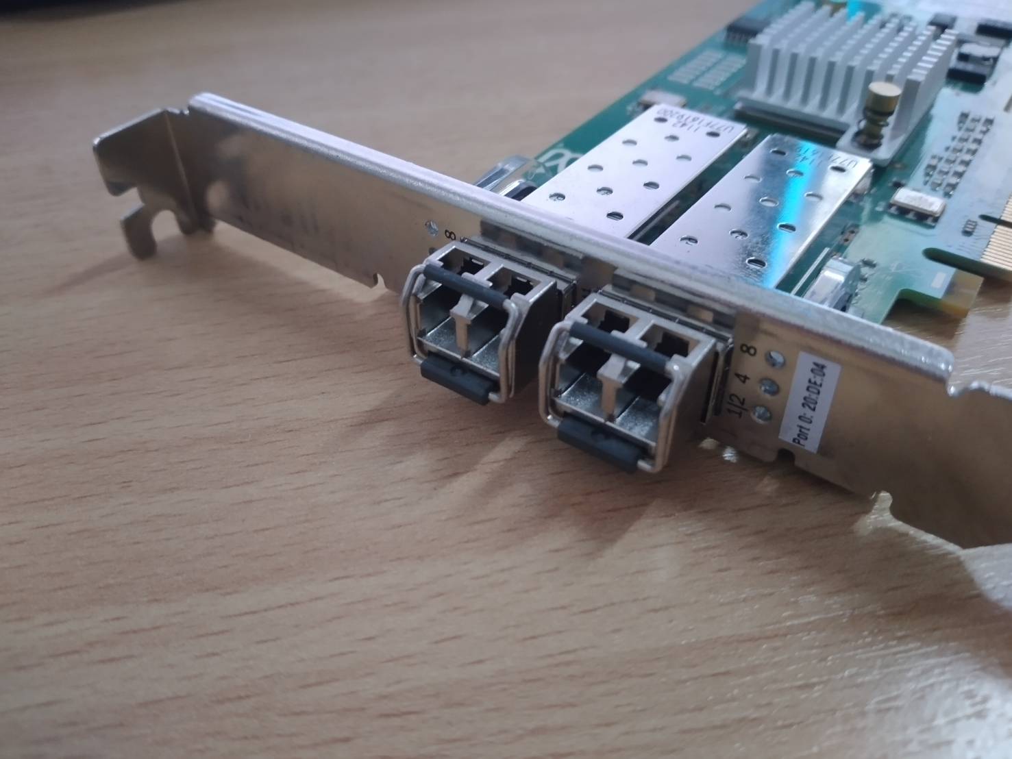 IBM 46M6062 Brocade825 8Gb Dual Port PCIe FC HBA with Two SFP Modules