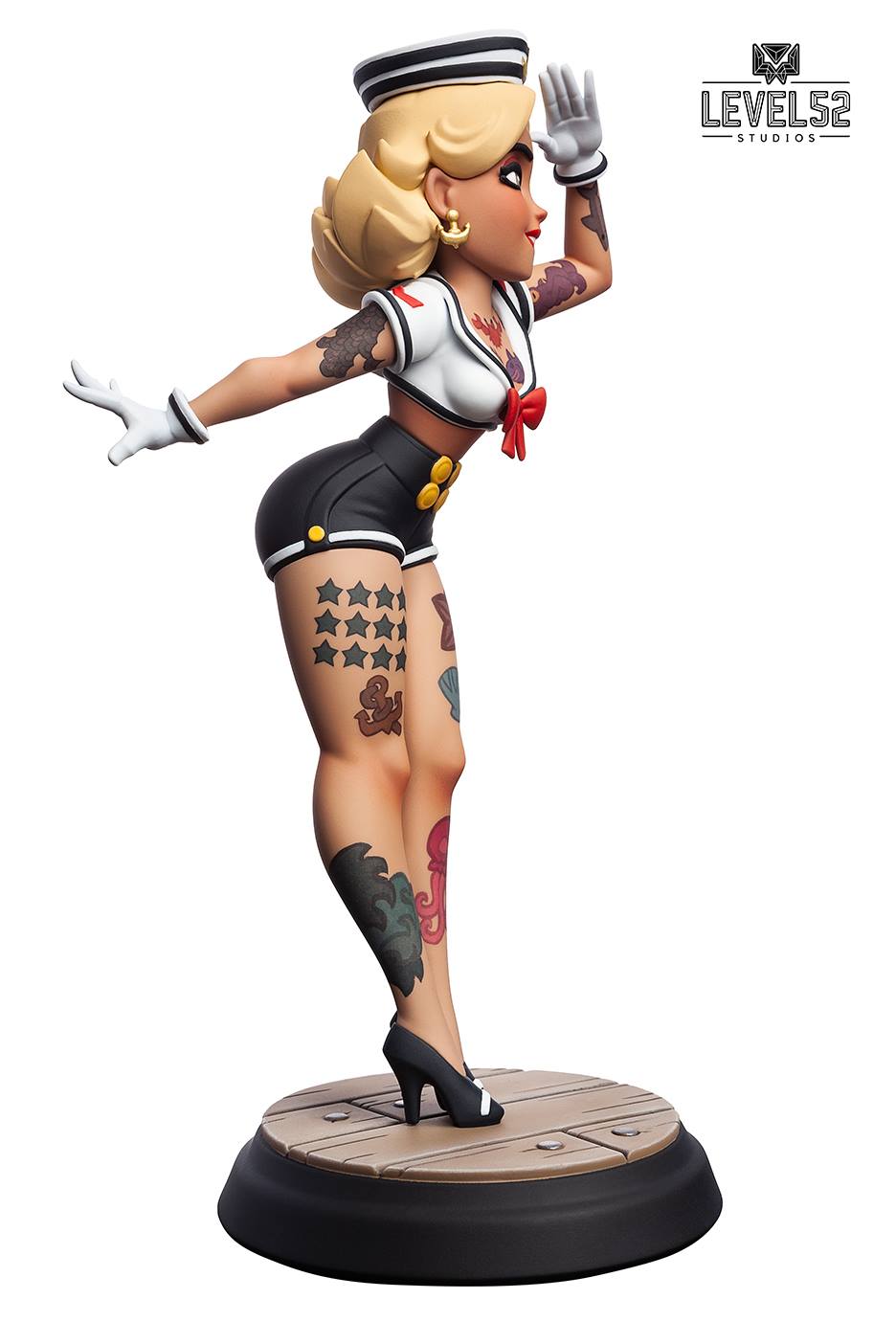 [สั่งจอง]LEVEL52 STUDIOS L52AP-001 : Pin-up Collectible : The Look Out