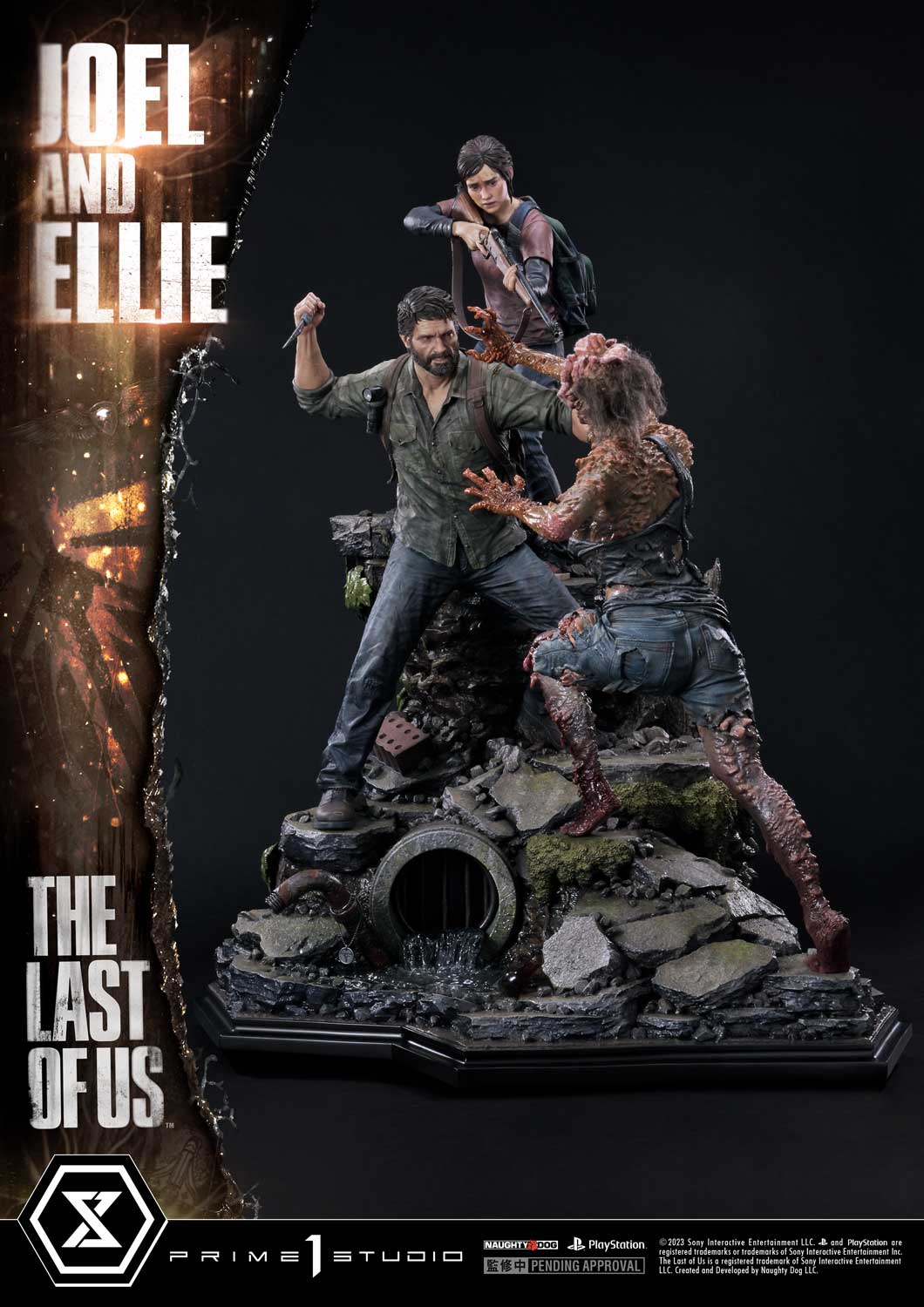 [สั่งจอง]Prime 1 Studio 1/4 : Joel ＆ Ellie (The Last of Us Part 1)