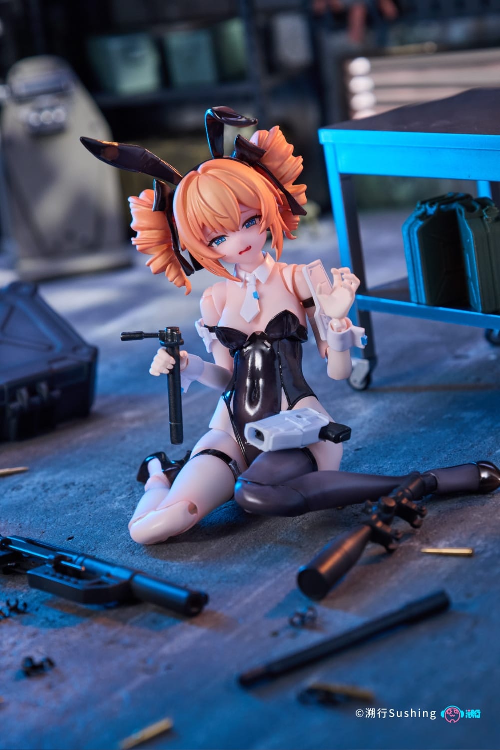 [พร้อมส่ง] Sushing 1/12 : Sniper Leoni (Black Regular)