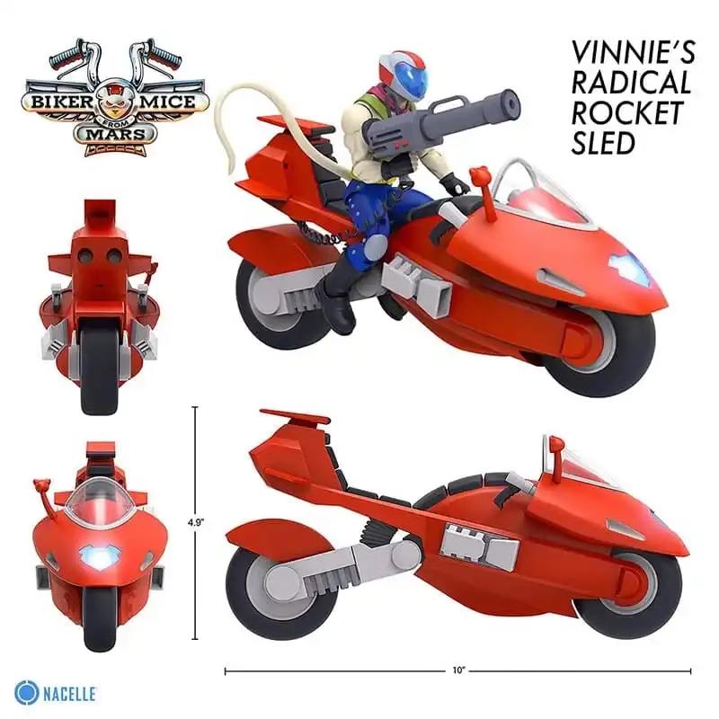 [พร้อมส่ง] Nacelle 1/12 Biker Mice from Mars (SET 3 ตัว)