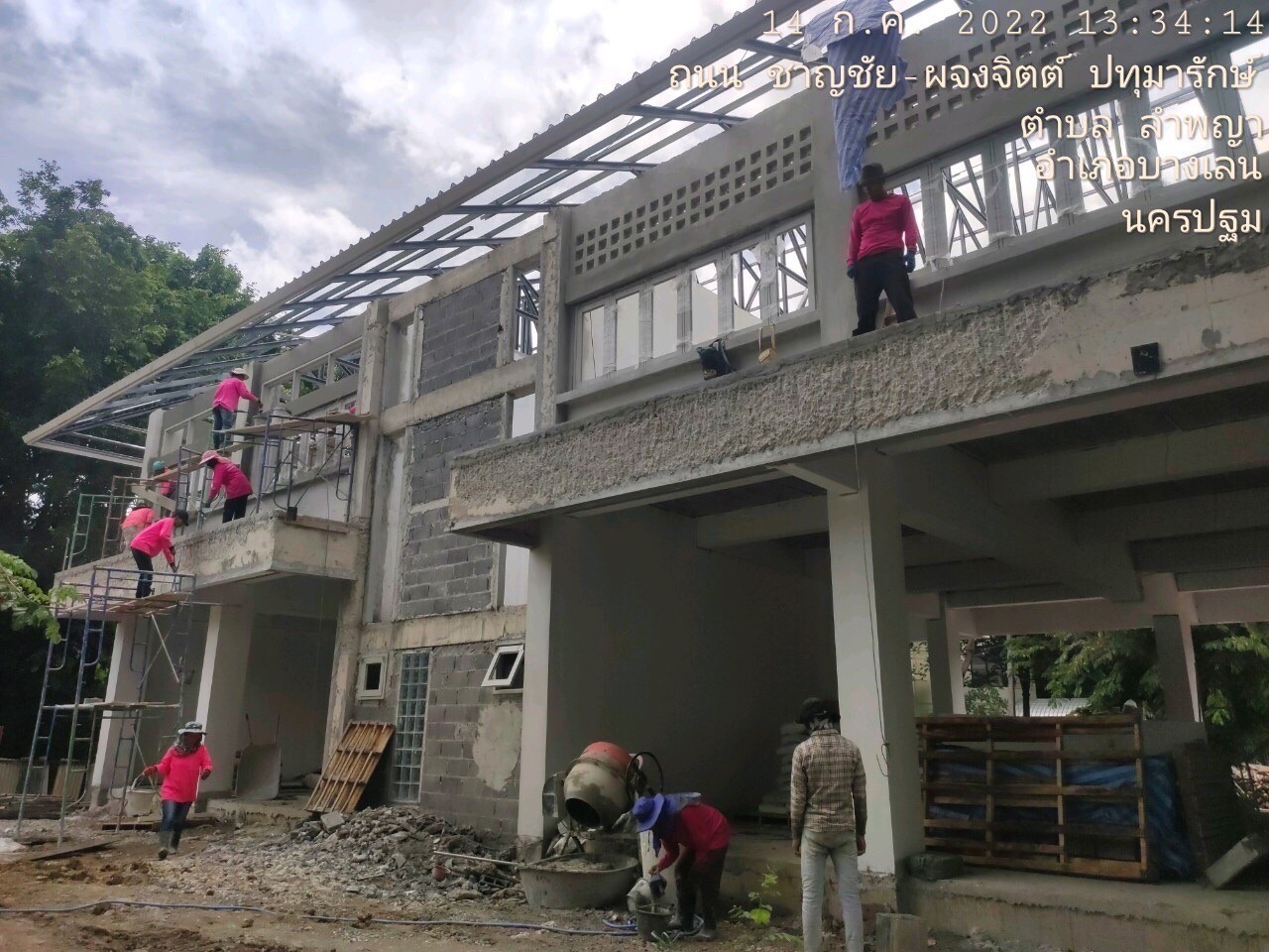 รร.สถาพรวิทยางานอาคารเรียน 2 ชั้น 108ล./59-ก.