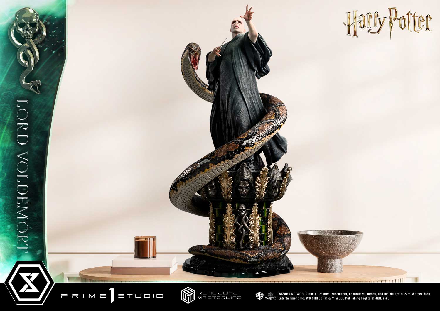 [สั่งจอง]Prime 1 Studio REMHP-01: Lord Voldemort (Harry Potter)
