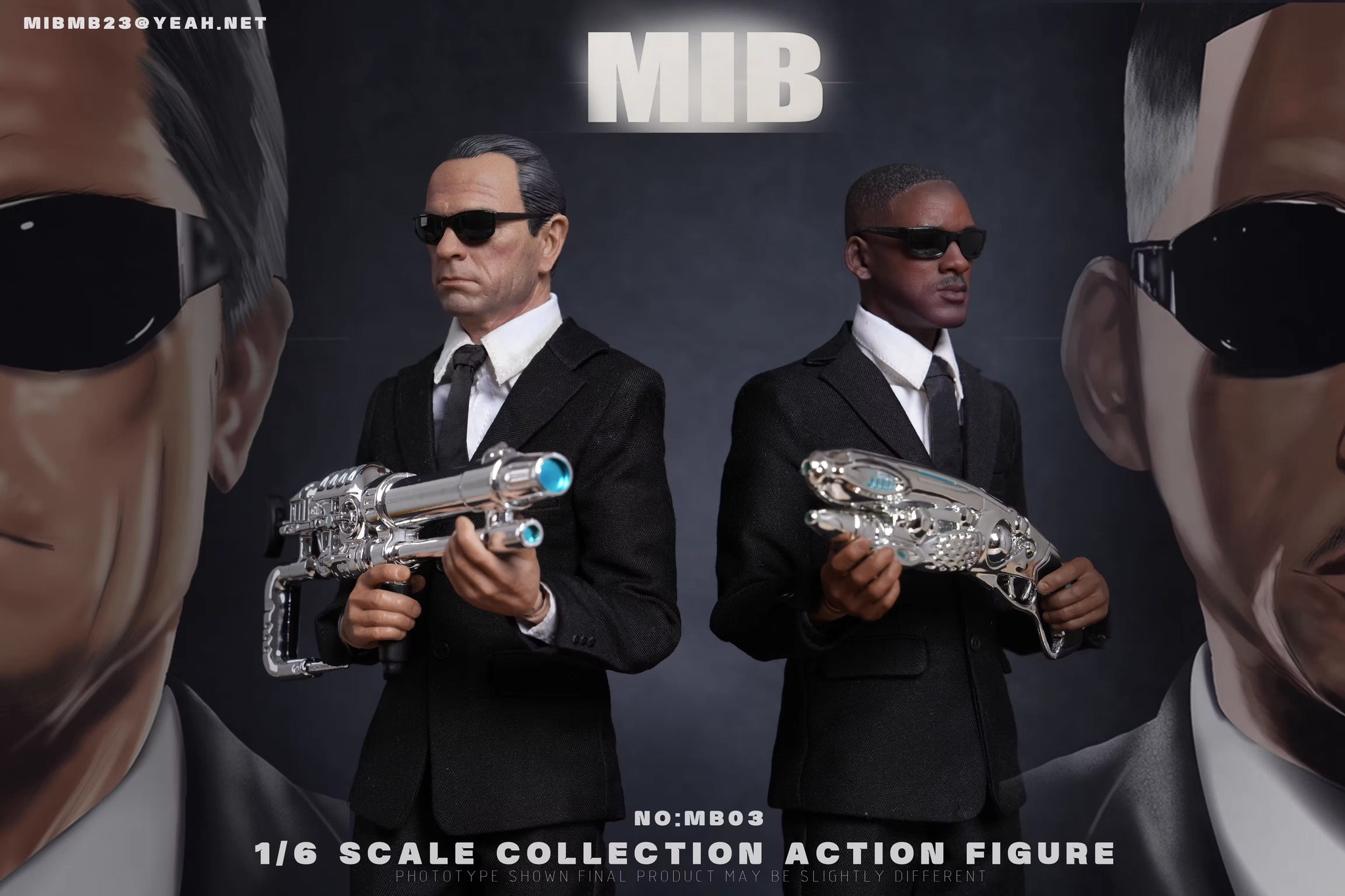 [สั่งจอง]MIB 1/6 : Man in Black Twin Set