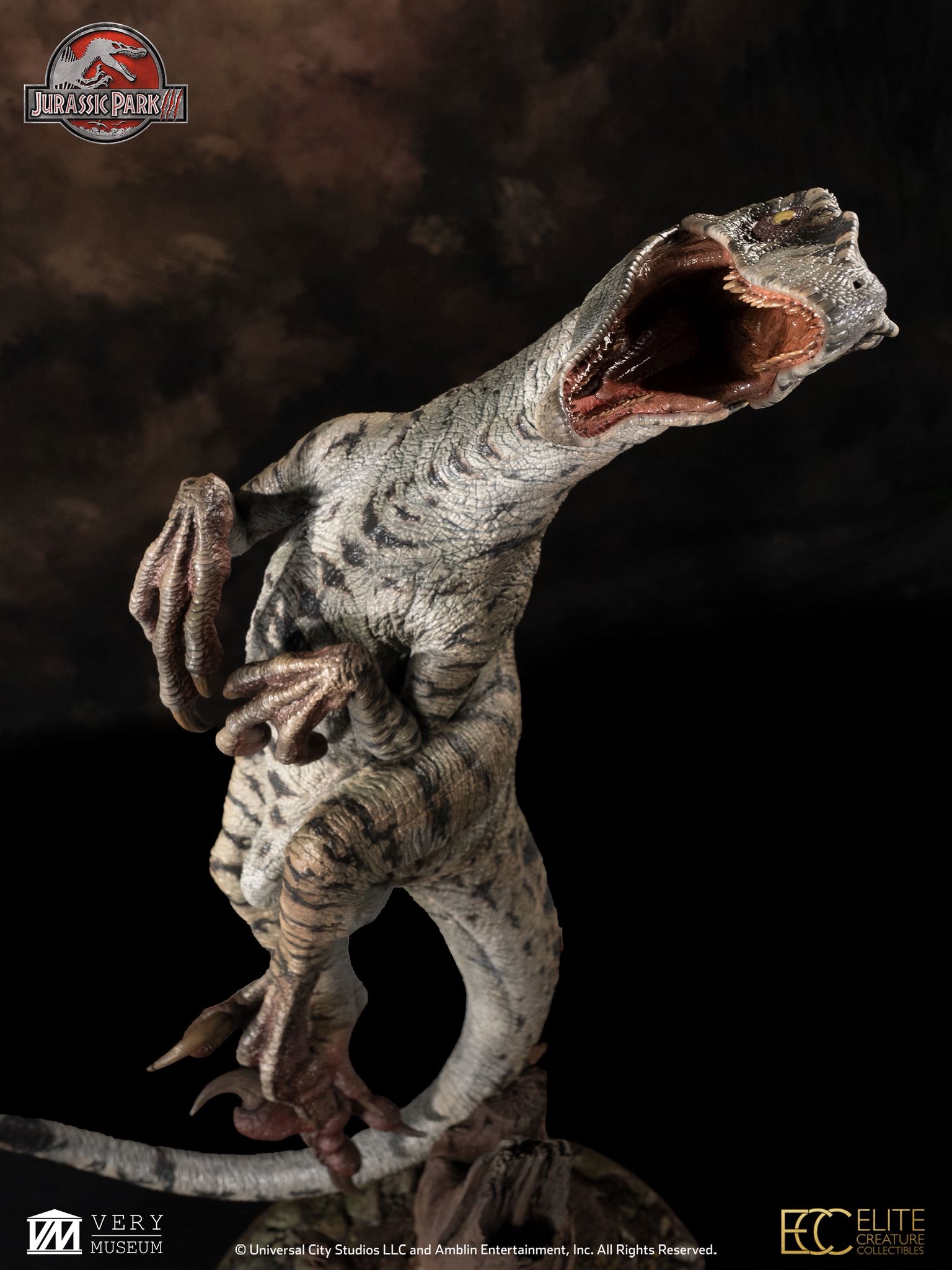 [สั่งจอง] ECC : Female Velociraptor "White Queen" Maquette (JP3)