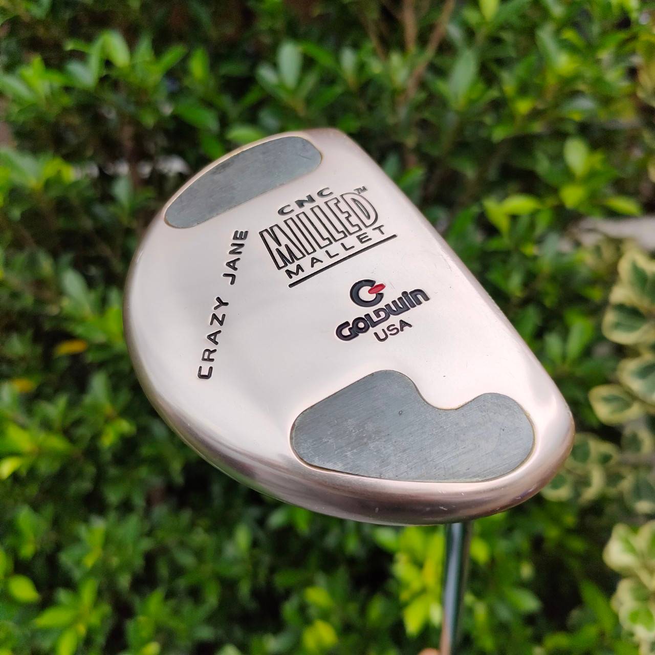 PUTTER GOLDWIN CRAZY JANE CNC MILLED MALLET ความยาว 34 นิ้ว สุดยอดแห่งหน้าไม้ทำให้ลูกเกาะไลน์มากๆ