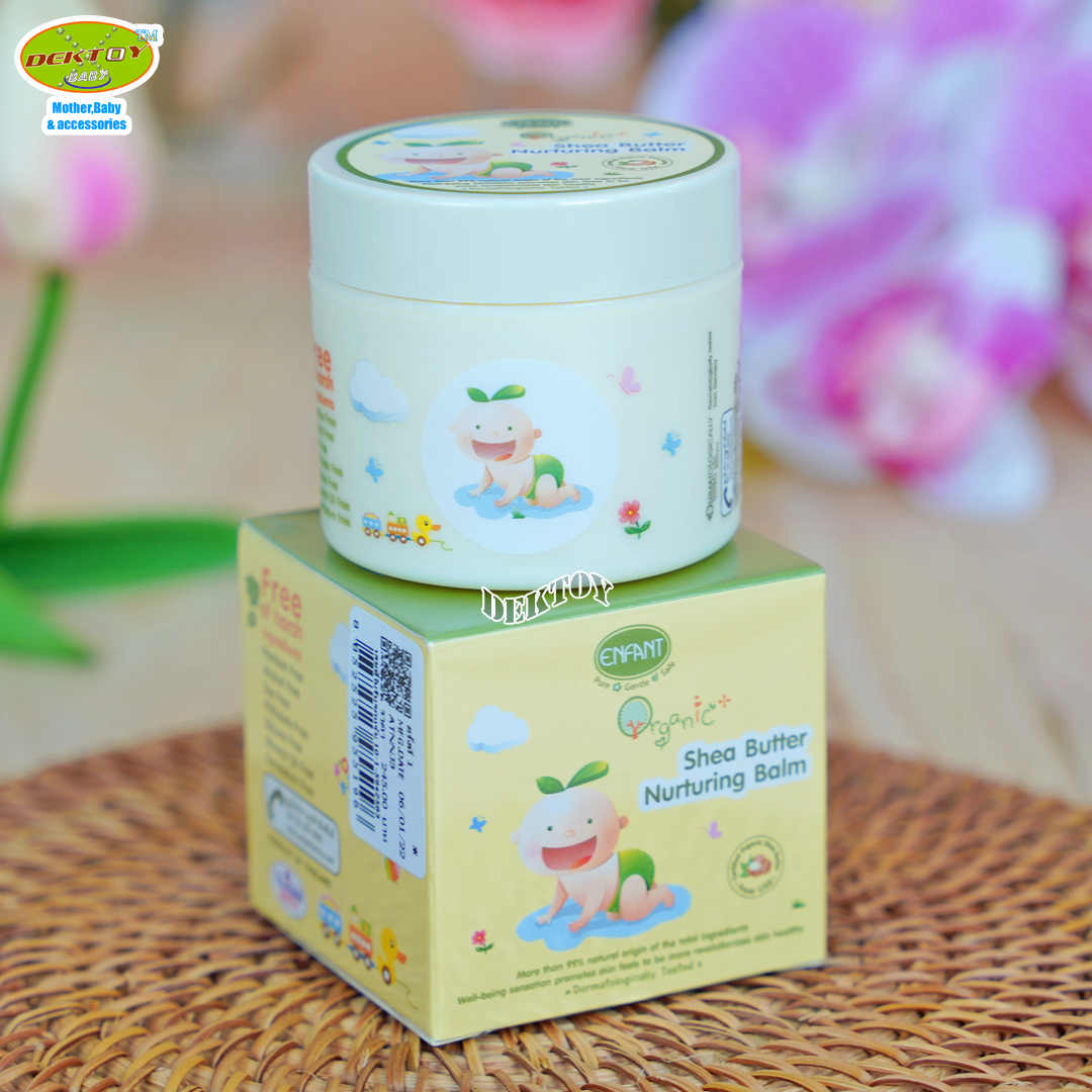 Enfant อองฟองต์เชียบัตเตอร์ ORGANIC PLUS SHEA BUTTER NURTURING BALM ใช้ได้ตั้งแต่แรกเกิด 30 กรัม