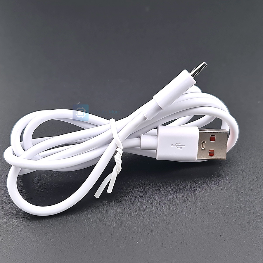 USB to USB Type-C cable for uploading the Arduino ESP32 board, length 30cm.