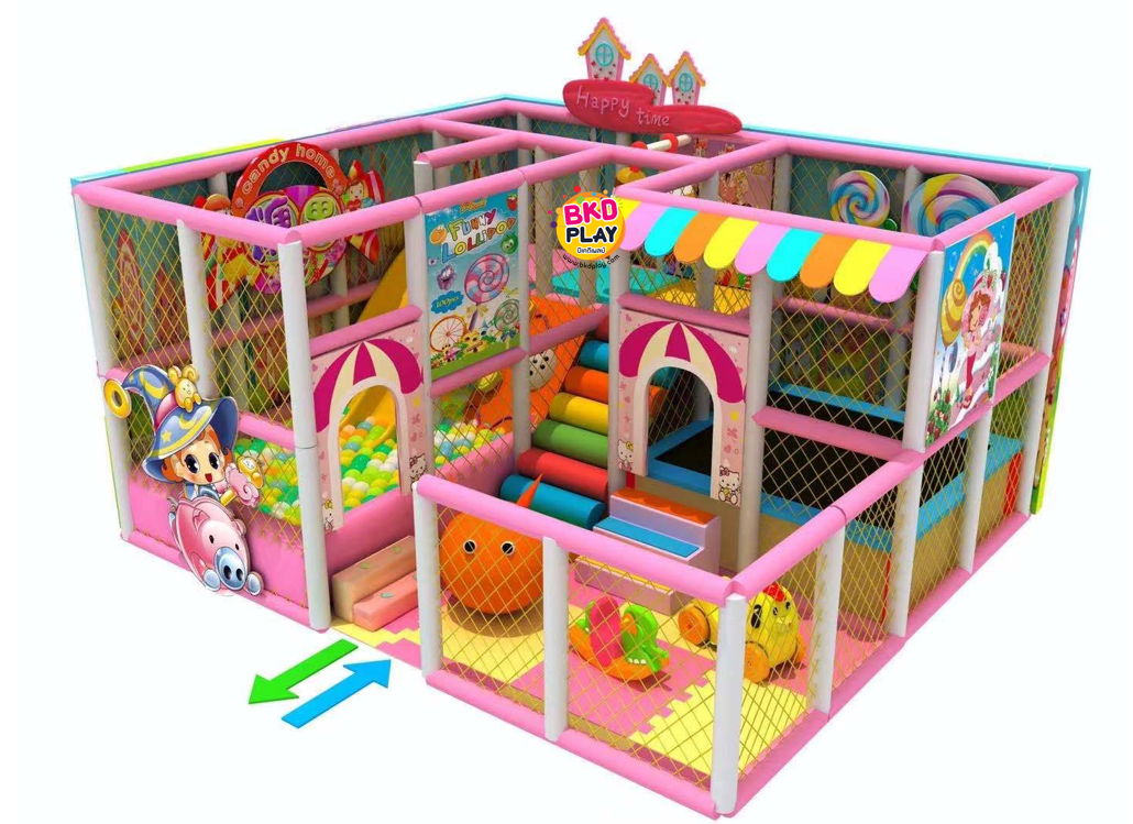 บ้านบอลเด็ก ชุด บ้านเวทมนตร์ บ่อบอลพร้อมสไลเดอร์และของเล่นมากมาย นุ่มนิ่ม softplay สวนสนุก เครื่องเล่นสนามในร่ม indoorplayground รับสั่งทำบ้านบอลตามธีมสีและขนาดตามพื้นที่ได้ pre order 30-45 วัน