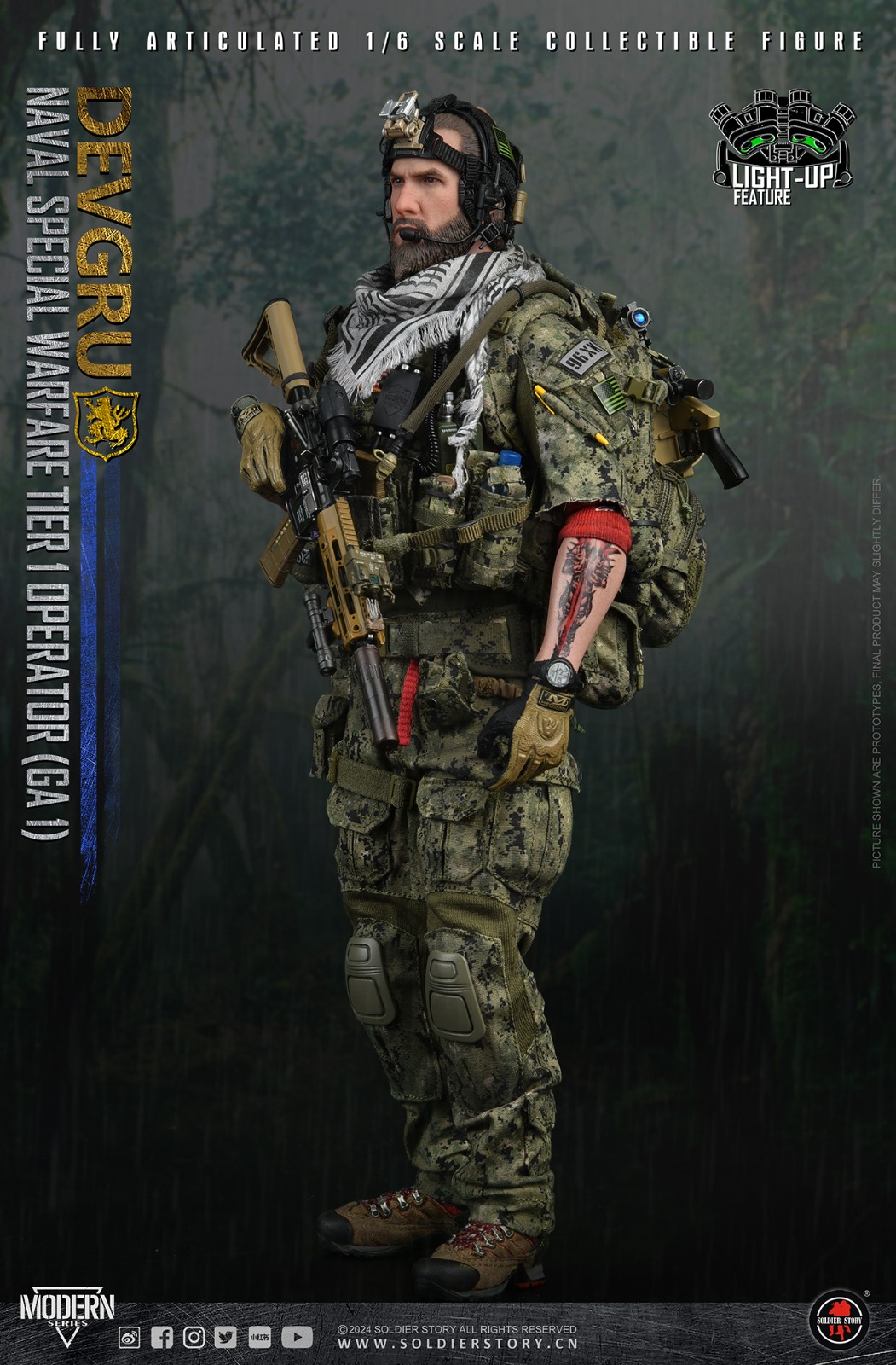 [สั่งจอง]SOLDIER STORY 1/6 : Naval Special Warfare Tier 1