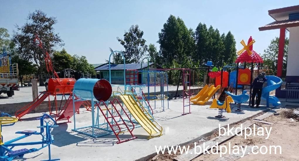 ม้าโยกสปริง ,สปริงโยกเยก,โยกเยกสปริง,เครื่องเล่นสนามกลางแจ้ง พร้อมส่ง