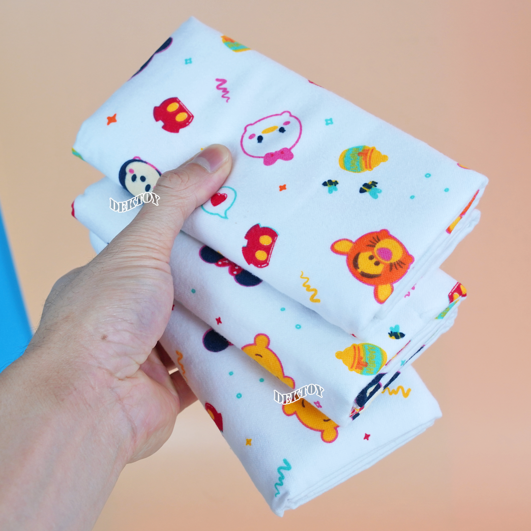 Grace Kids เกรซคิดส์ ผ้าอ้อมสำลี 27 นิ้ว 6 ผืน ลายซูมซูม