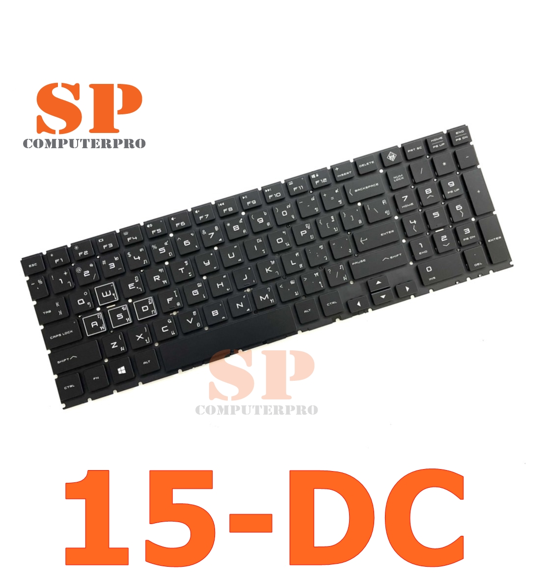 HP KEYBOARD คีย์บอร์ดโน๊ตบุ๊ค HP OMEN 15-DC