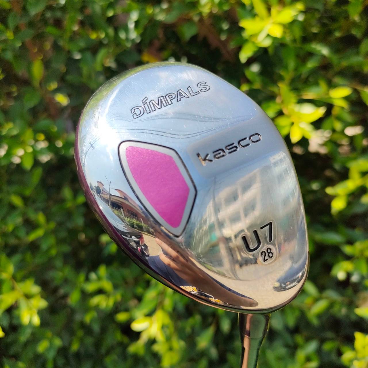 ** ไม้กอล์ฟสำหรับผู้หญิง ** HYBRID 7 KASCO DIMPALS องศา 28 ก้าน KASCO DIMPALS FLEX L รุ่นนี้เป็นรุ่นใหม่นะครับ ตีง่ายมาก เสียงใสด้วย