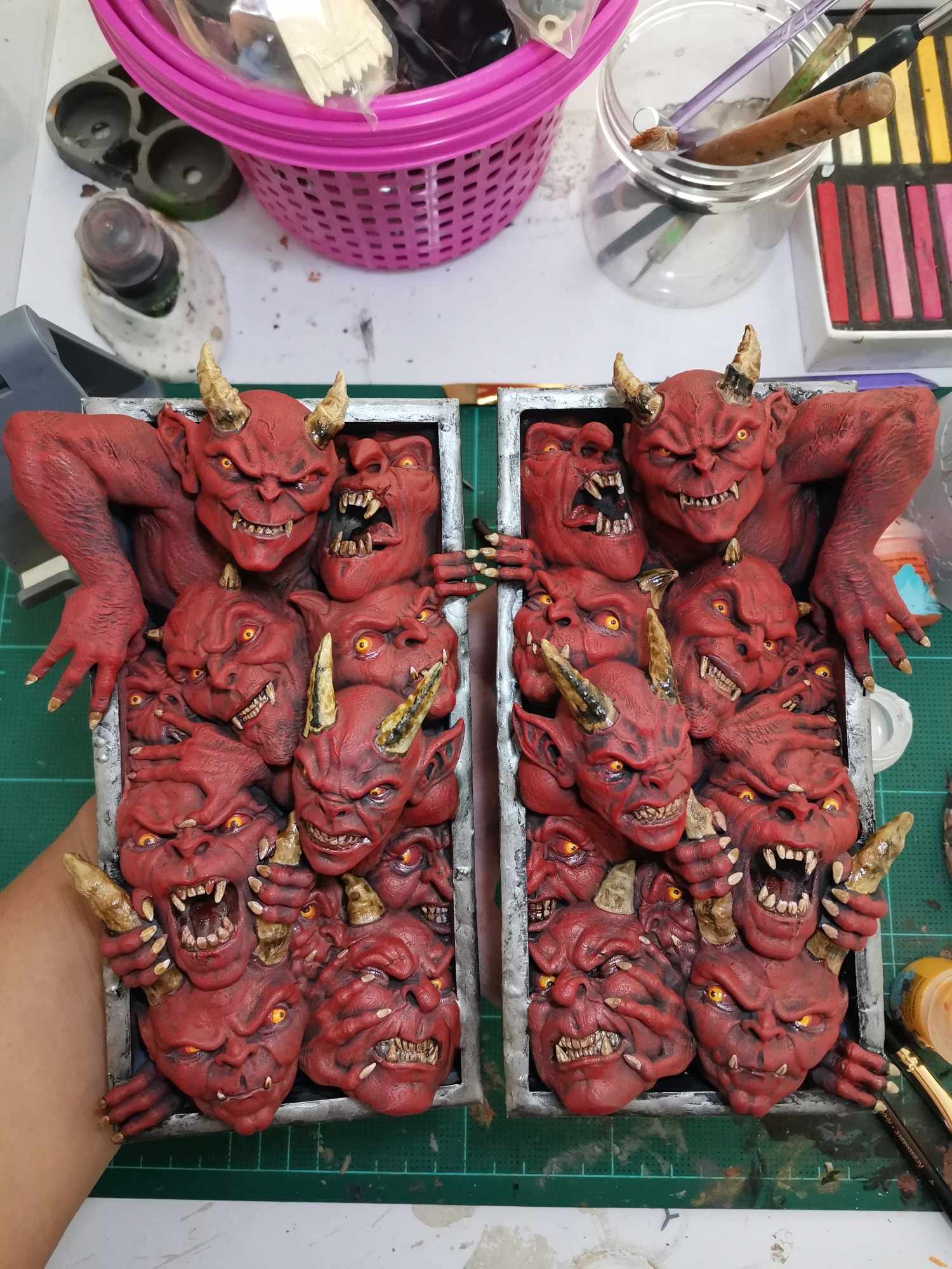 [สั่งจอง]พร้อพฉาก3D Evil & Monster