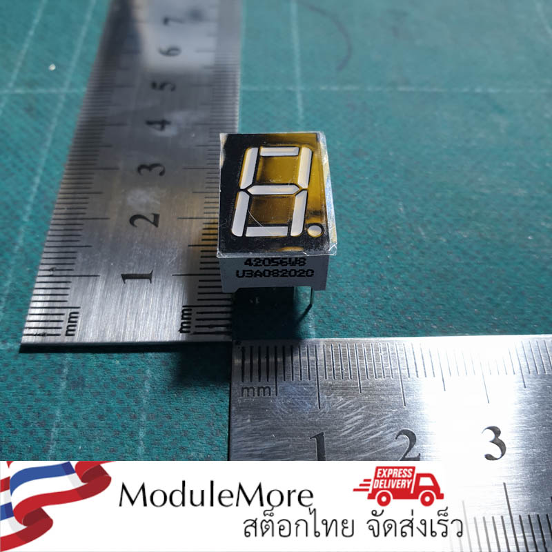 7-segment display 0.56 inch จอแสดงตัวเลข [ 1 2 3 4 digit ] common cathode 0.56 นิ้ว 7 segment สีแดง