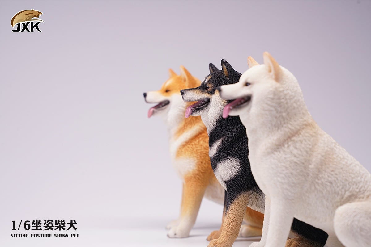 [สั่งจอง]JXK 1/6 : Sitting Shiba Inu