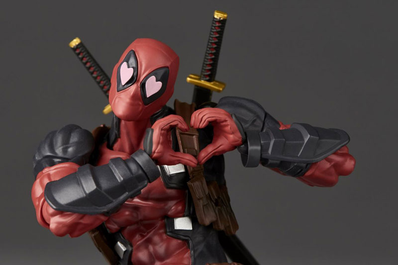 [พร้อมส่ง] Kaiyodo : Revoltech Amazing Yamaguchi (เวอร์ชั่นปกติ) - Deadpool 2.5 (แดง)"