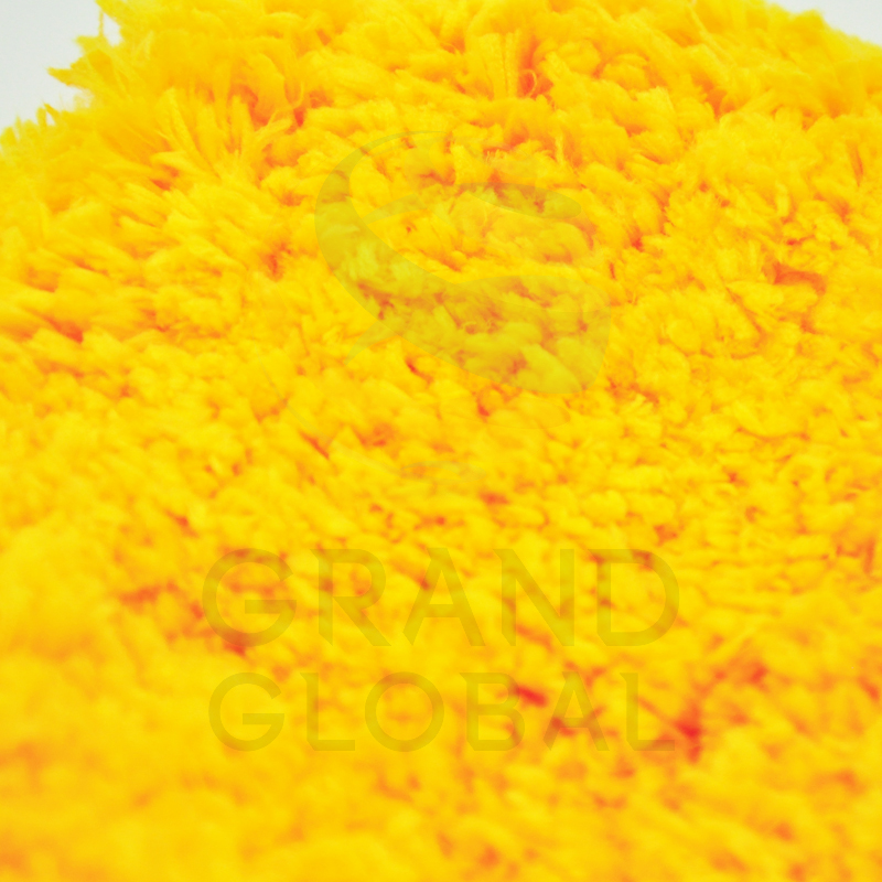 CAR BEST | ถุงมือล้างรถ ถุงมือ เช็ดรถ ผ้า นาโน ไมโครไฟเบอร์ ตัวหนอน ปัดฝุ่น หนานุ่ม ซึม ซับน้ำ ได้ดี สีน้ำตาล