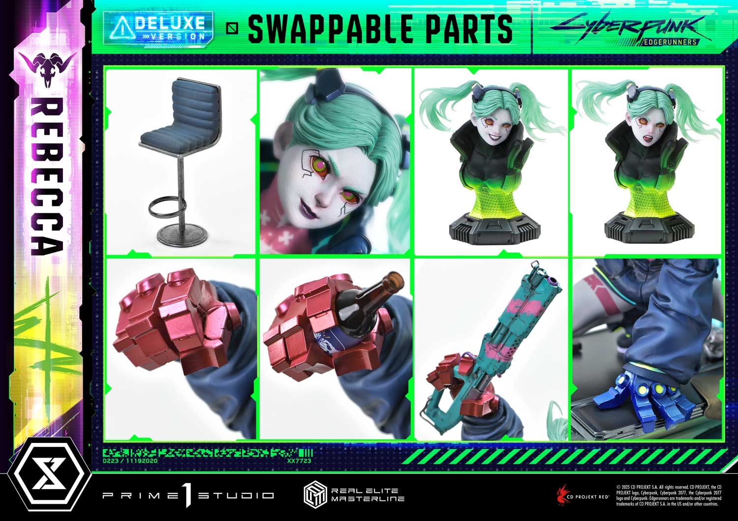 [สั่งจอง] Prime 1 Studio : Rebecca (Cyberpunk: Edgerunners)