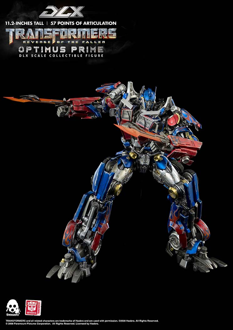 [สั่งจอง] ThreeZero X HASBRO : Transformers: Revenge of the Fallen DLX: Optimus Prime