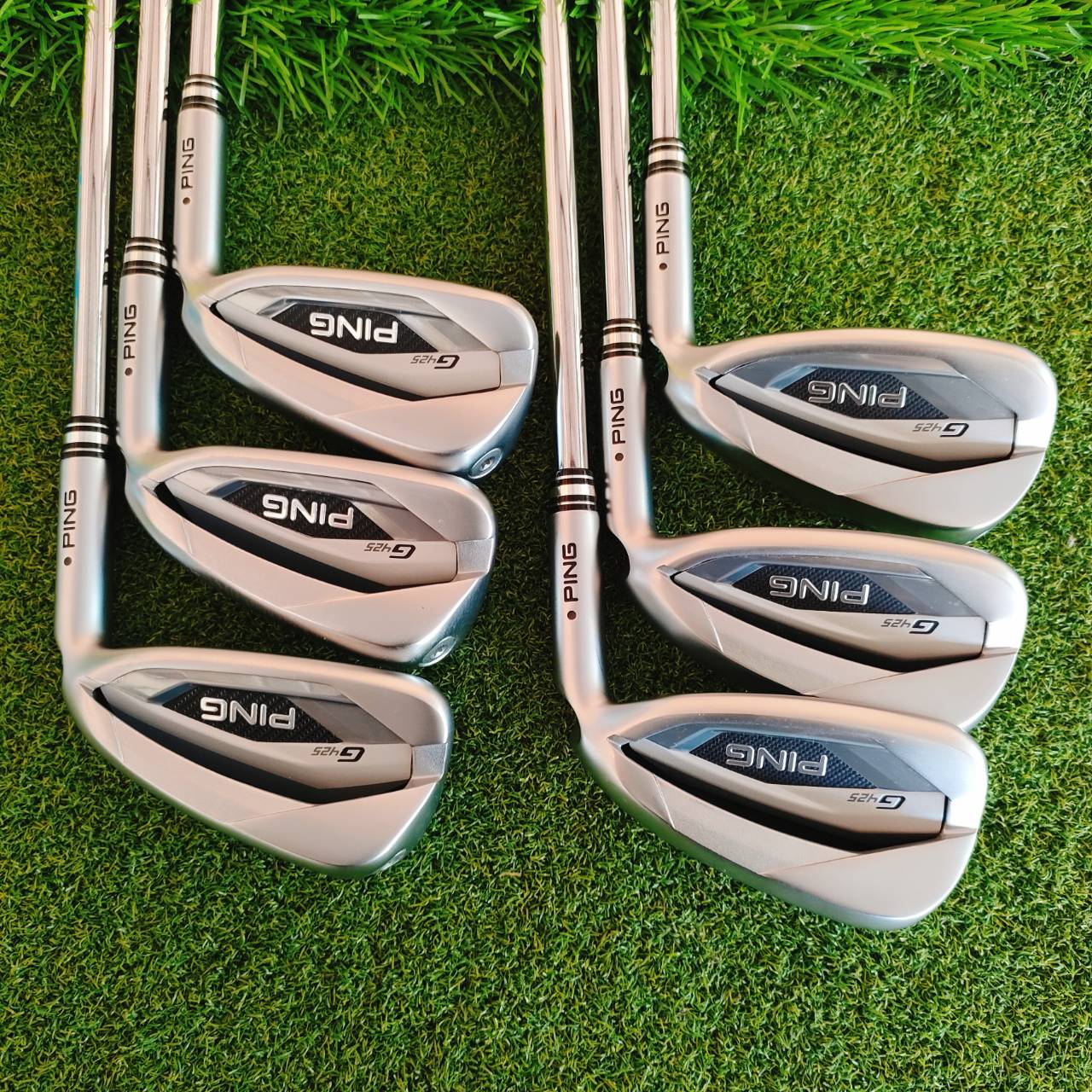 ชุดเหล็ก PING G425 รุ่นล่าสุด apan Spec. ใบใหญ่ ง่าย ไกล มีเหล็ก 5 - 9 PW ก้าน N.S.PRO 950GH NEO FLEX S เป็นสุดยอดก้านพรีเมี่ยมรุ่นใหม่
