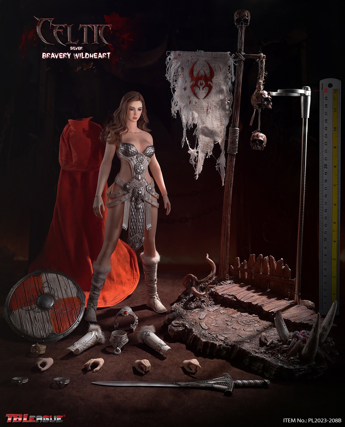 [สั่งจอง]TBLeague PL2023-208 1/6 : Celtic Bravery Wildheart