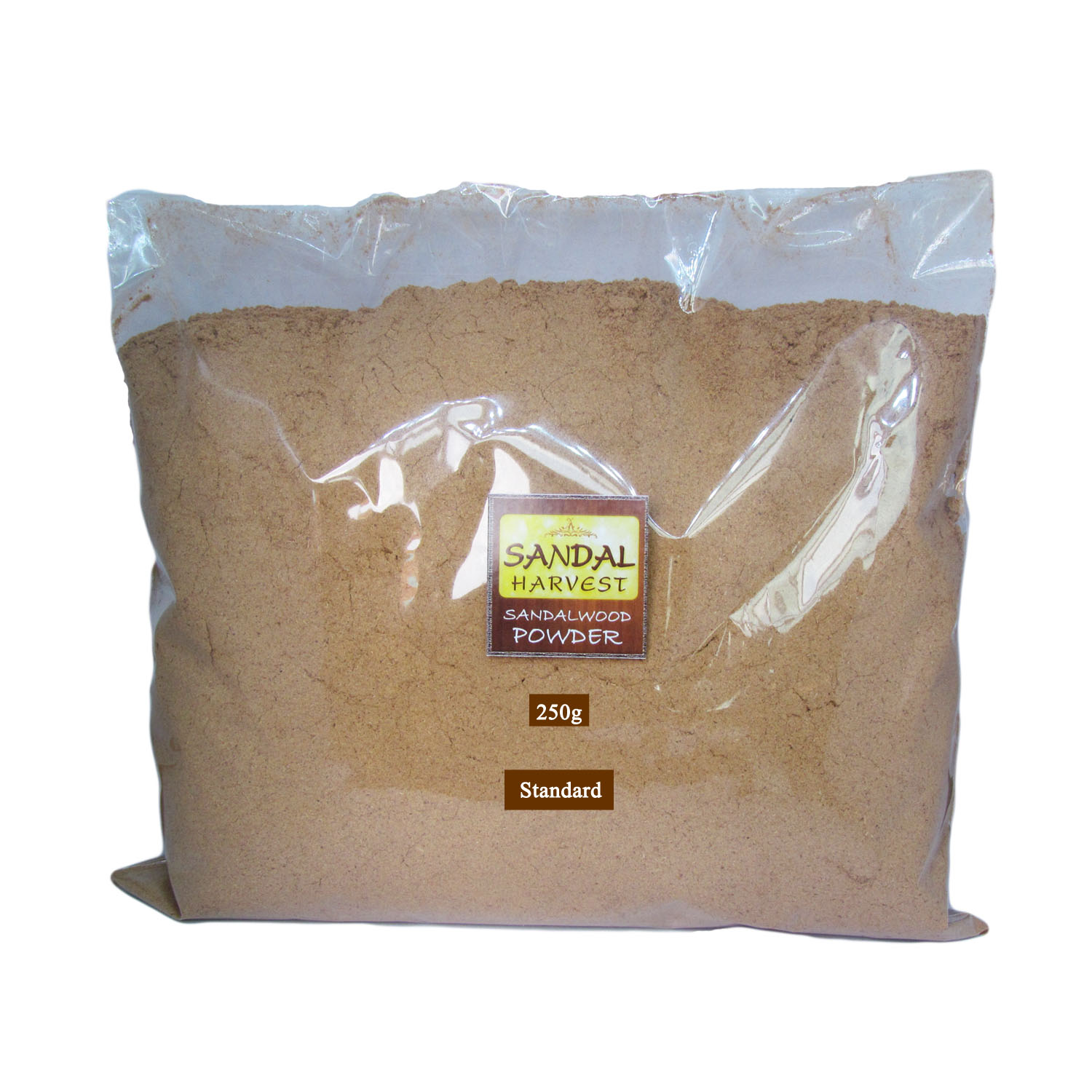 ผงไม้จันทร์หอม เกรดธรรมดา หอมอโรม่า แท้ 100% ขนาด 250g ไม่มีน้ำหอม ไม่ไส่สี ไร้สารเคมี ไม้หอมแก่นจันทร์ ไม้จันทร์หอม ไม้จันทน์ ไม้จันทน์หอม ไม้แก่นจันทน์