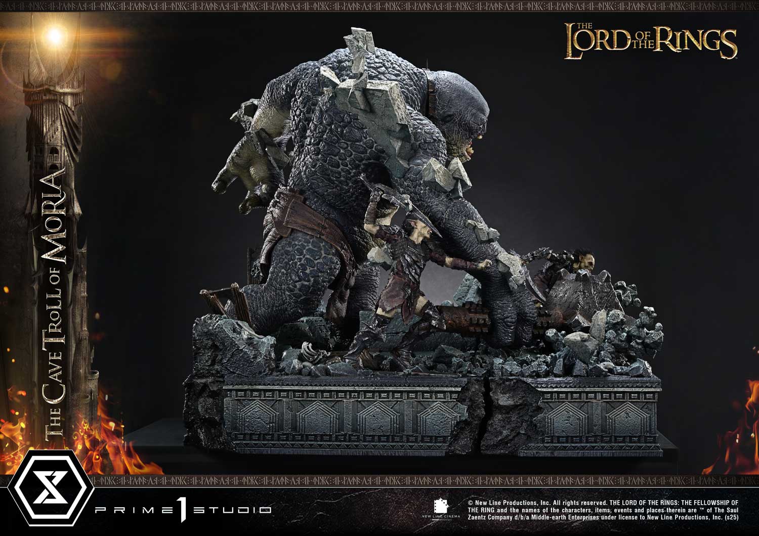 [สั่งจอง]Prime 1 Studio MLOTR-13: Cave Troll of Moria (The Lord of the Rings)