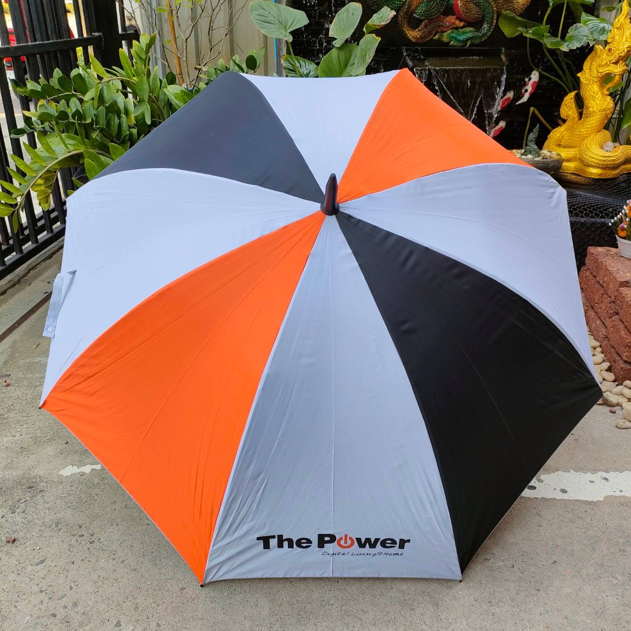 ร่มกอล์ฟ THE POWER - HOME PRO มือสอง ภายในเคลือบกัน UV ขนาดใหญ่ ไม้กอล์ฟพรีเมี่ยมมือสอง ของแท้ By NakaraLuxurious