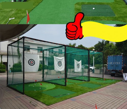 Drive Practice Net ตาข่ายซ้อมไดร์ฟ PGM LXW001 ขนาด 3M x 3M ขนาดใหญ่มาก แข็งแรงทนทาน ติดตั้งง่าย (ไม่รวมพรม Not including the mat)