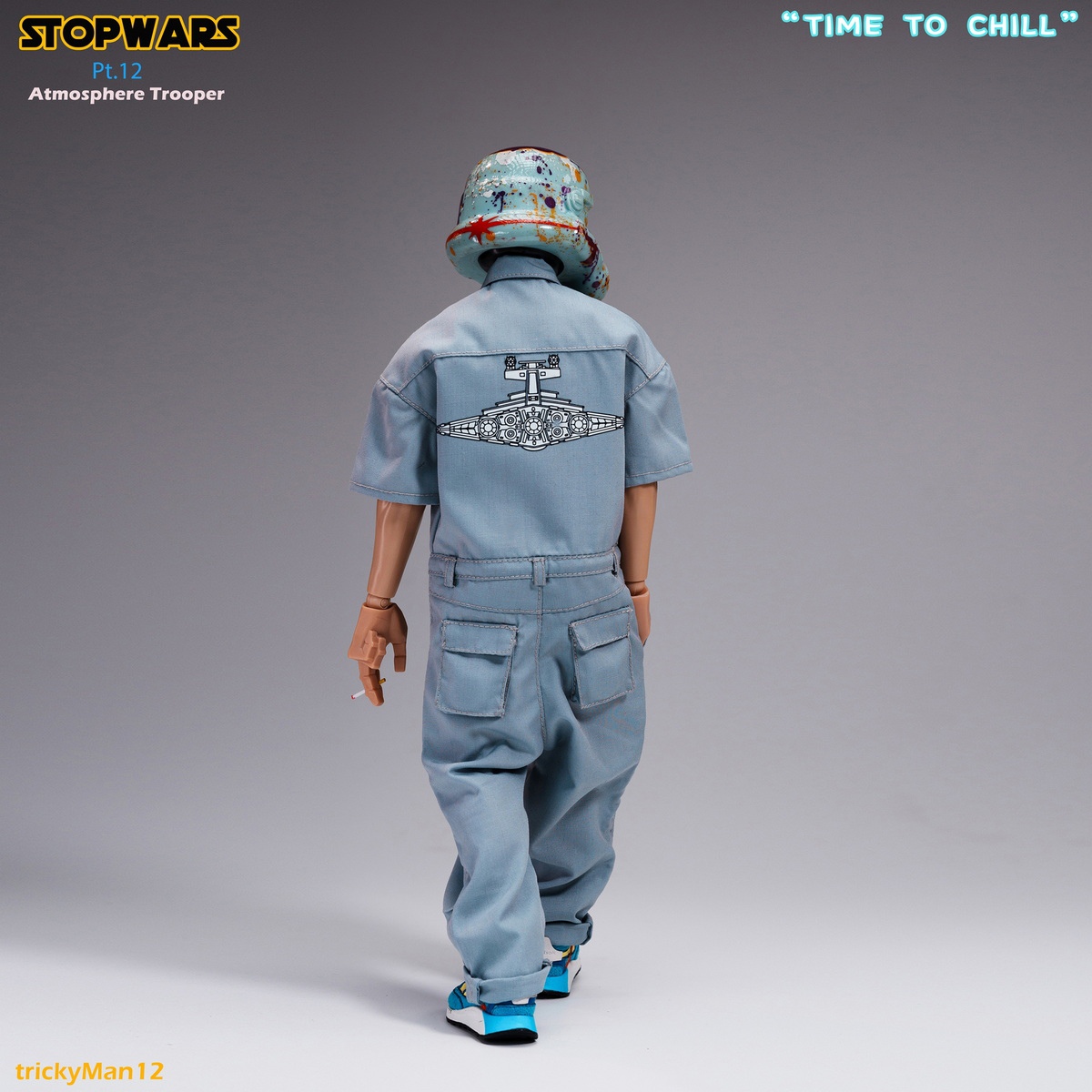 [พร้อมส่ง]trickyMan12 1/6 : STOPWARS Atmosphere Trooper Set -Pt.12