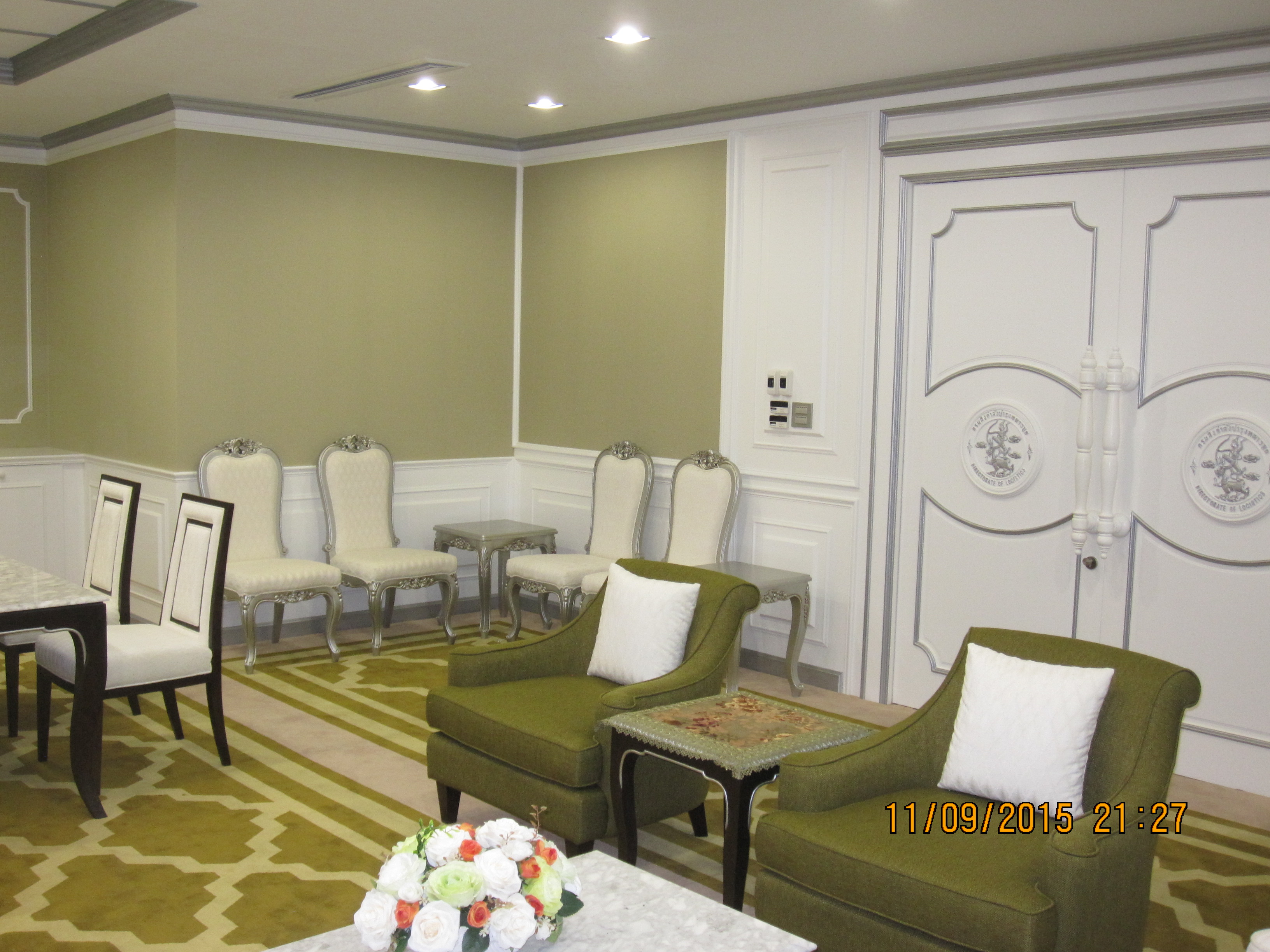 งานกองทัพบก ทำฝ้าไฟเบอร์ใหม่ รีโนเวท ซ่อมแซม