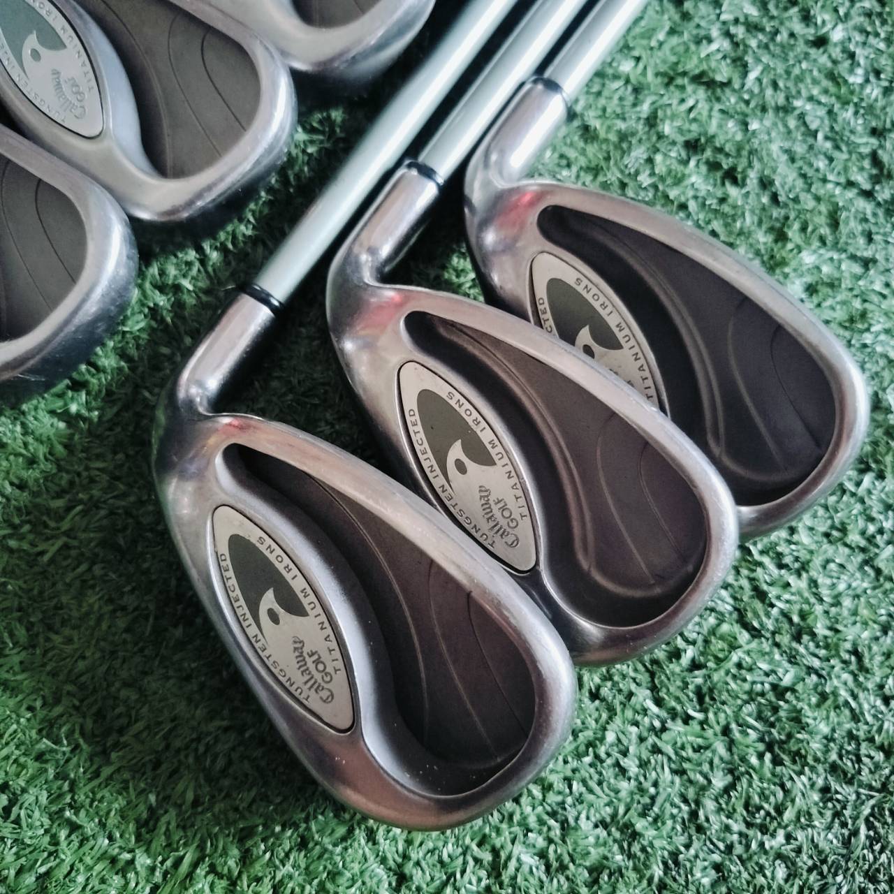 *** ไม้กอล์ฟผู้หญิง *** ชุดเหล็ก Callaway HAWK EYE JAPAN SPEC พรีเมี่ยมสูงสุดของแบรนด์ ของใหม่ตอนออกมาราคา 6 หมื่นกว่าบาท ไม้กอล์ฟพรีเมี่ยมมือสอง ของแท้ By NakaraLuxurious