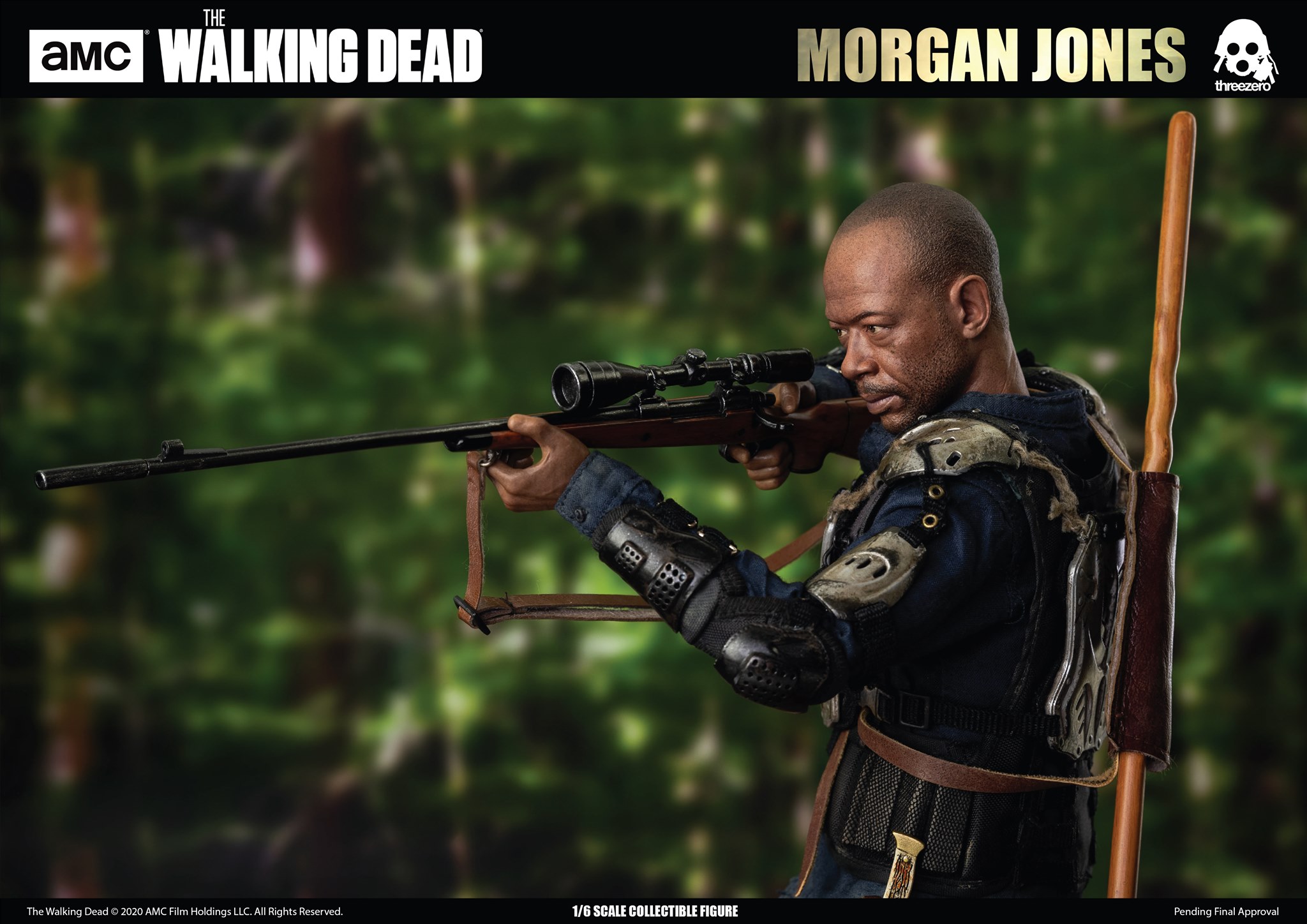 [สั่งจอง]THREEZERO 3Z0099 1/6 : The Walking Dead (Season 7) - Morgan Jones