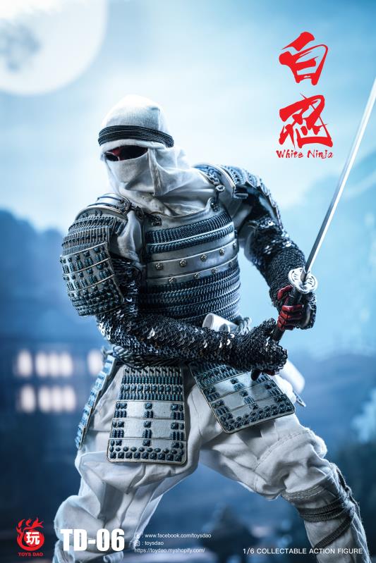 [สั่งจอง] Toys Dao TD-06 1/6 : White Ninja