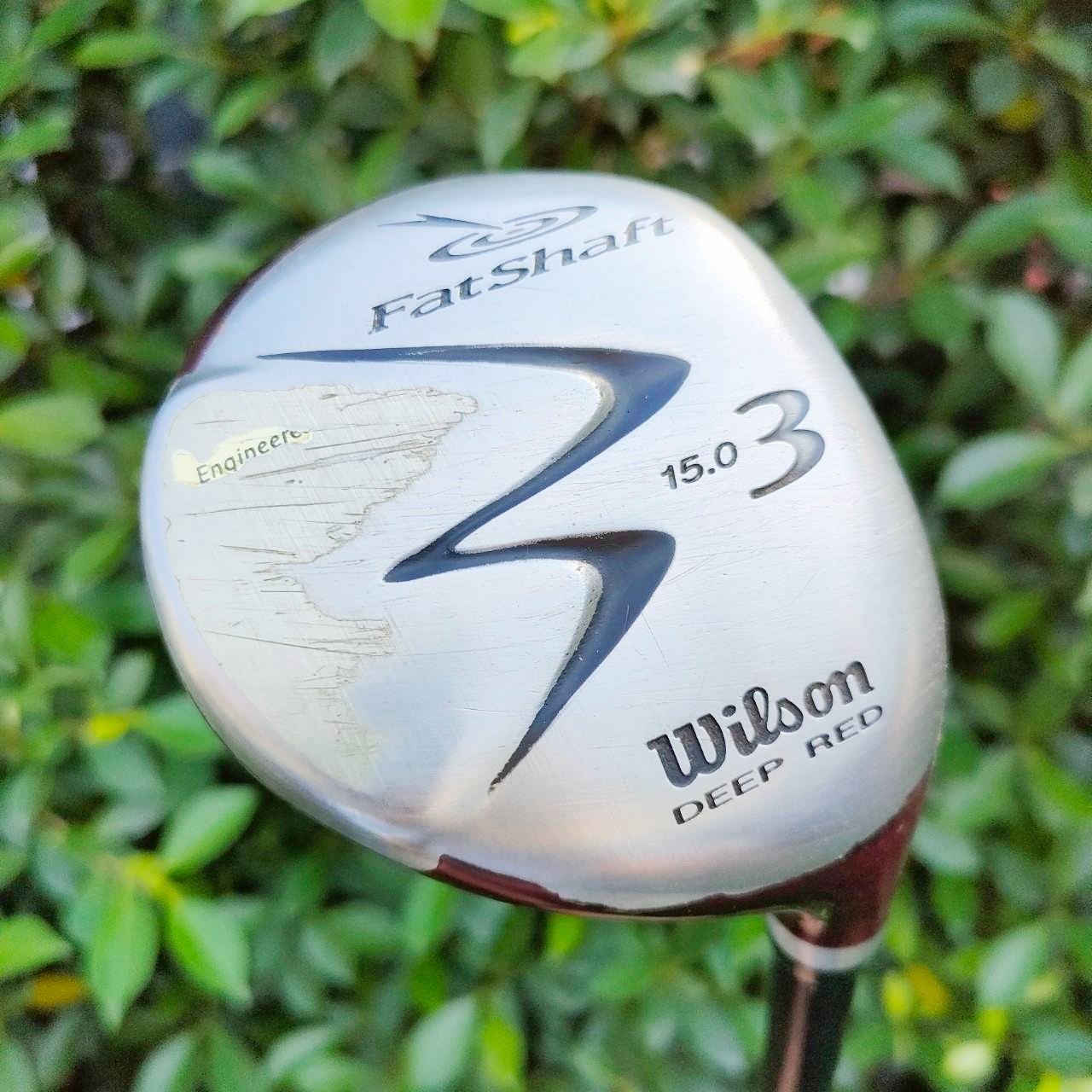 FW3 WILSON FATSHAFT DEEP RED องศา 15 ก้าน FATSHAFT FLEX R ก้านอ้วน ตีง่ายมากๆ และตรงมากๆ