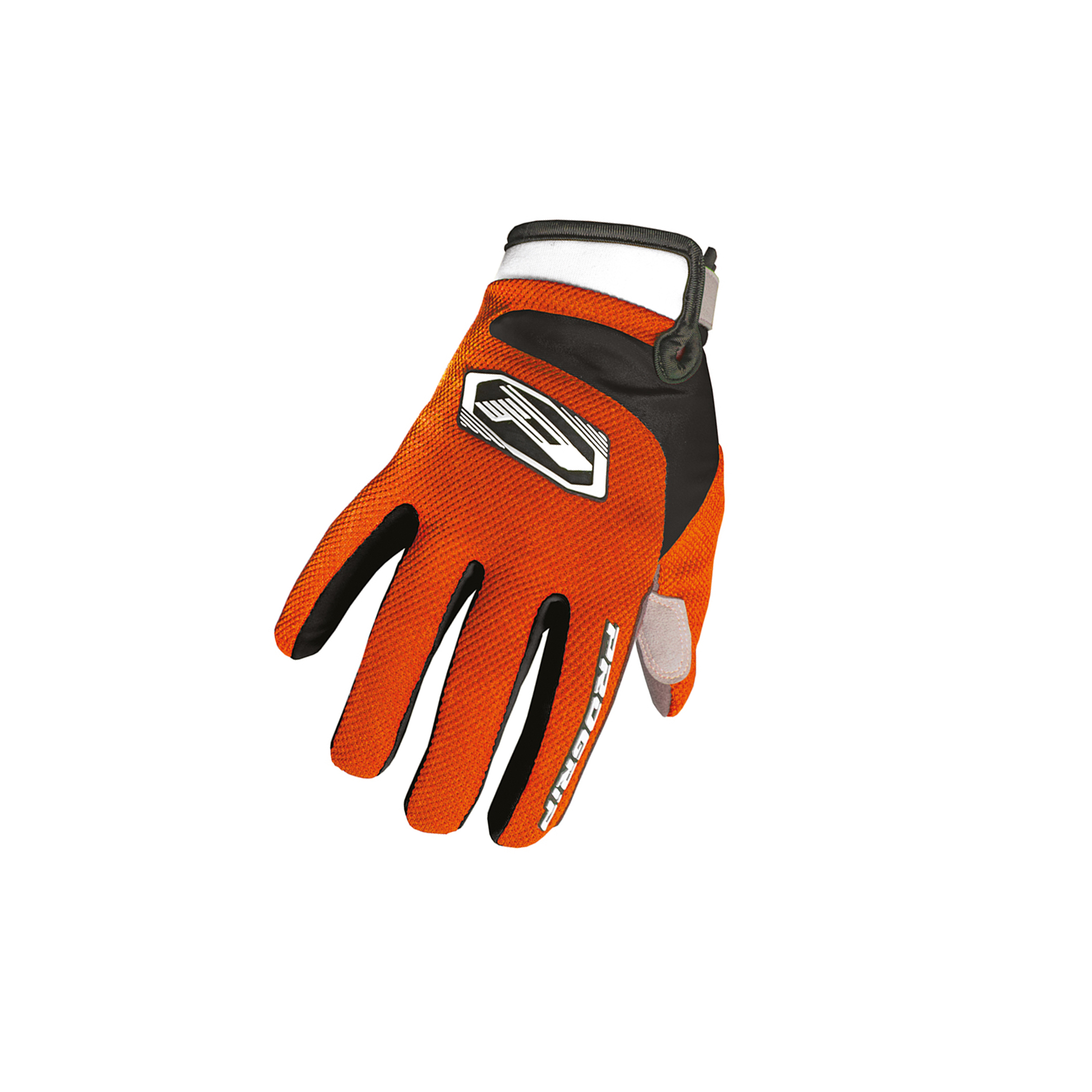 ถุงมือเด็ก Progrip Airtech MX Gloves 44009-346 White / Orange / Black