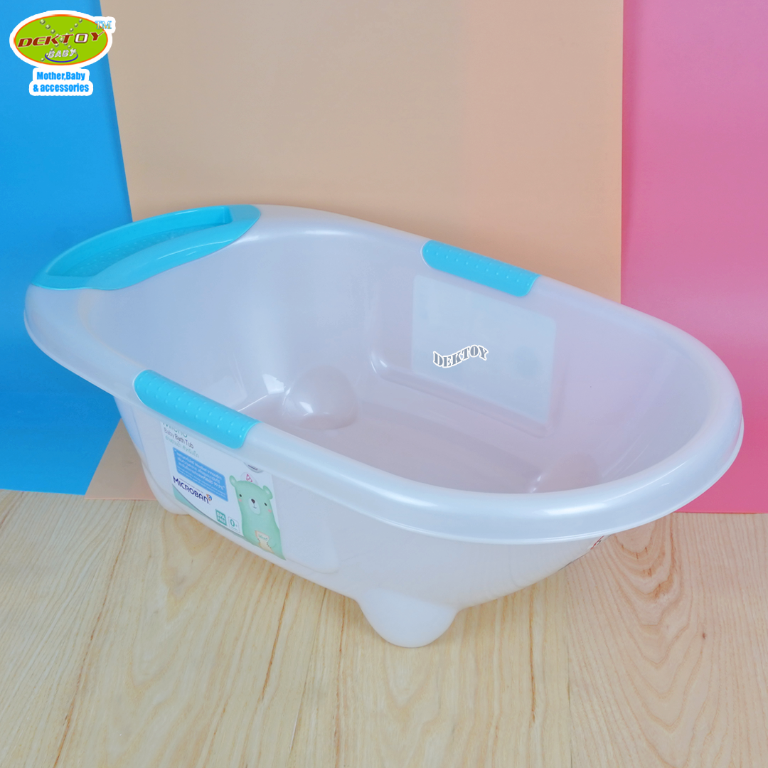 Nanny Micro+ อ่างอาบน้ำเด็กแนนนี่ รุ่น Mojito มี MicrobanⓇ ป้องกันแบคทีเรีย n273MI