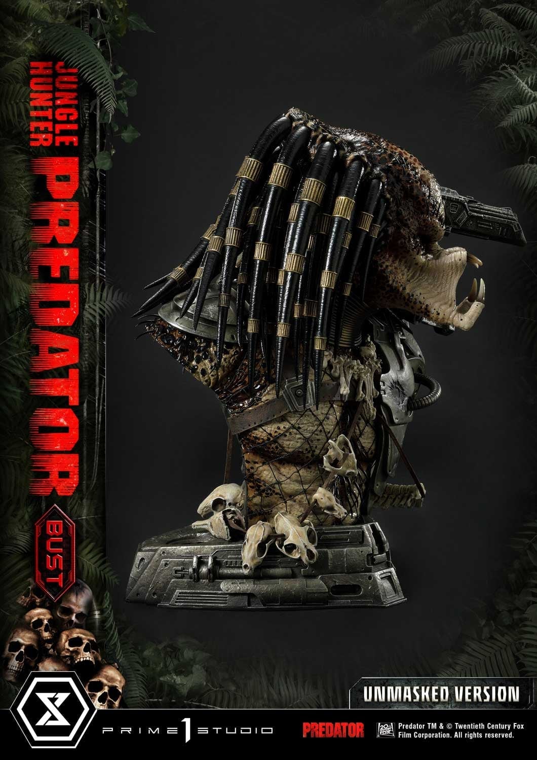 [สั่งจอง]Prime 1 Studio 1/3 : Jungle Hunter Predator Bust (Predator 1987)