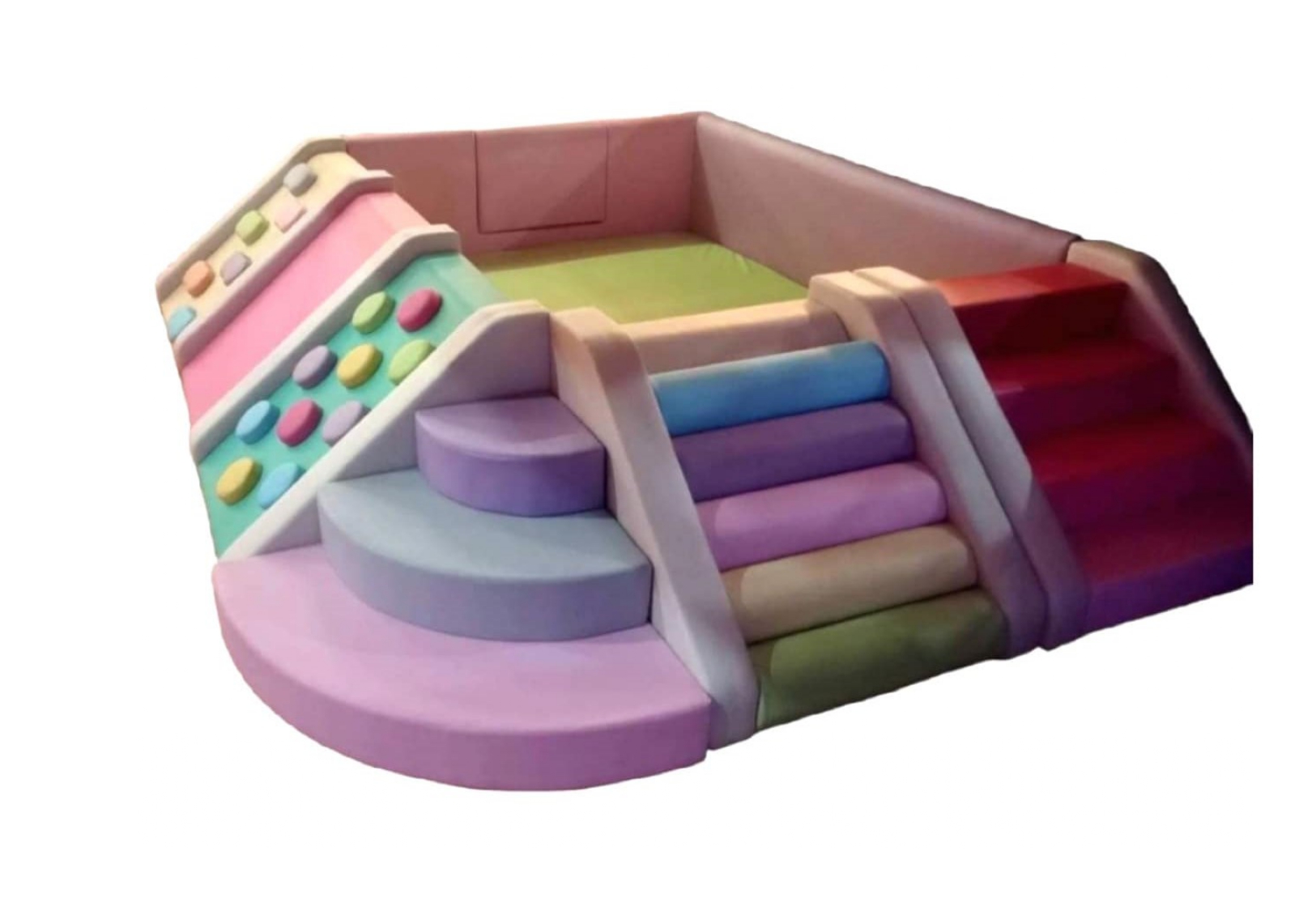 ชุดบ่อบอลสี่พร้อมปีนป่ายรวม , บ่อบอลนุ่ม เบาะนุ่ม ของเล่นเสริมพัฒนาการ สินค้าราคาโรงงาน Soft play, indoorplayground เครื่องเล่นสนามในร่ม Kid Zone