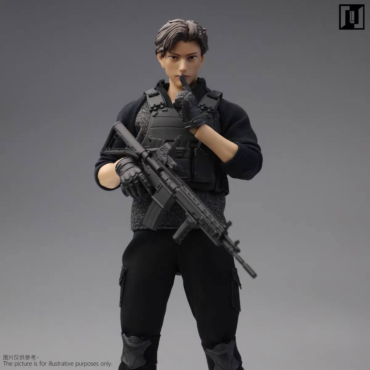 สั่งจอง]Mirrfig MF002 1/12 : Male Body - Toxtoysshop