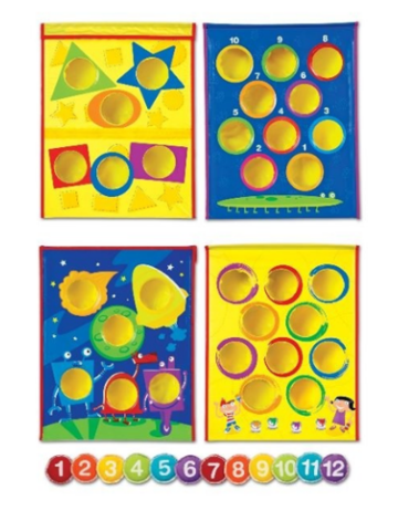 ชุดโยนถุงถั่ว 4 แบบ ของเล่น, ของเล่นเด็ก, ของเล่นเสริมพัฒนาการ,สื่อ , ของเล่นเด็กอนุบาล พร้อมส่ง