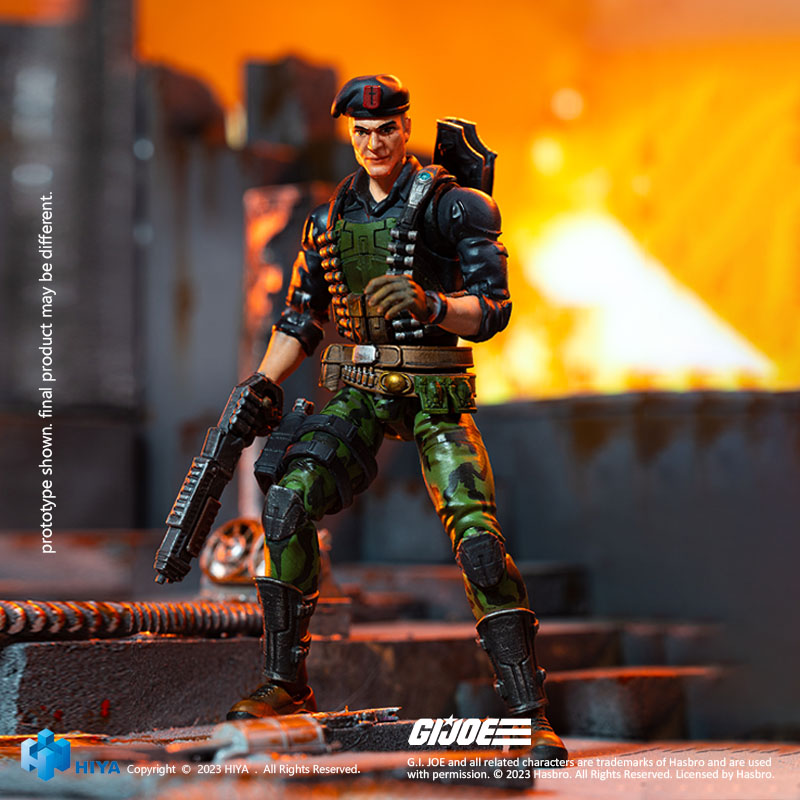 [สั่งจอง]Hiya toys 1/18 : MG0172 - G.I.JOE Flint Action (10.5cm)