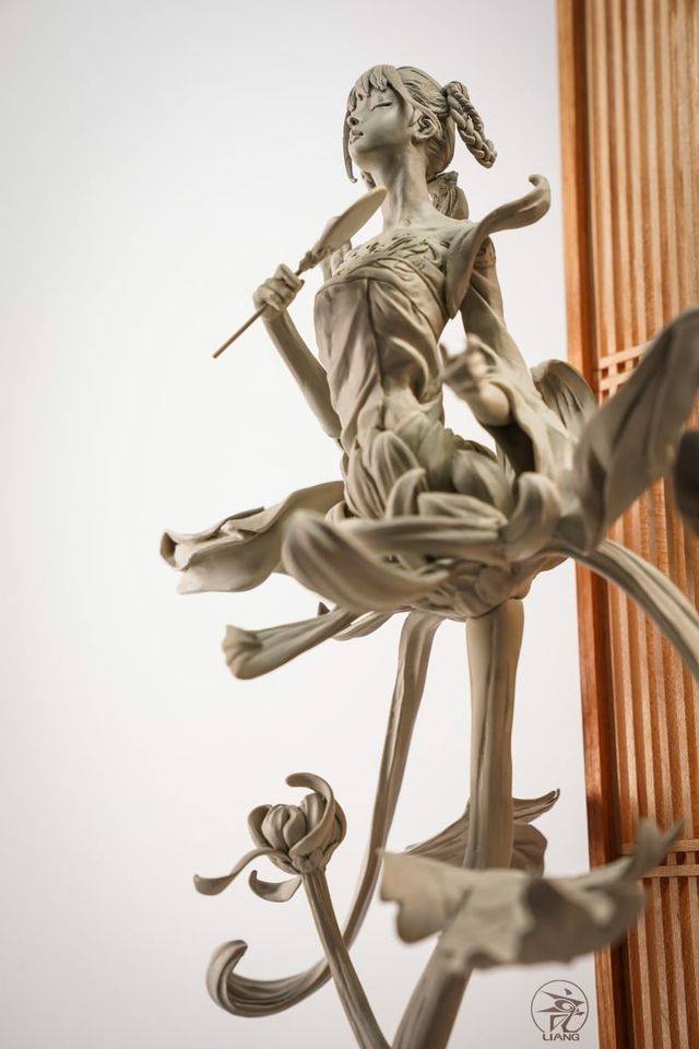 [สั่งจอง]Yuan Xing Liang Chinese Ladies Plum, Orchid, Bamboo and Chrysanthemum